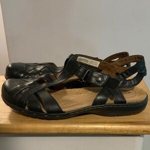 Rockport Cobb Hill Black Sandals